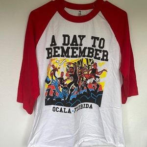 A Day To Remember Tour circa 2016 memorabilia